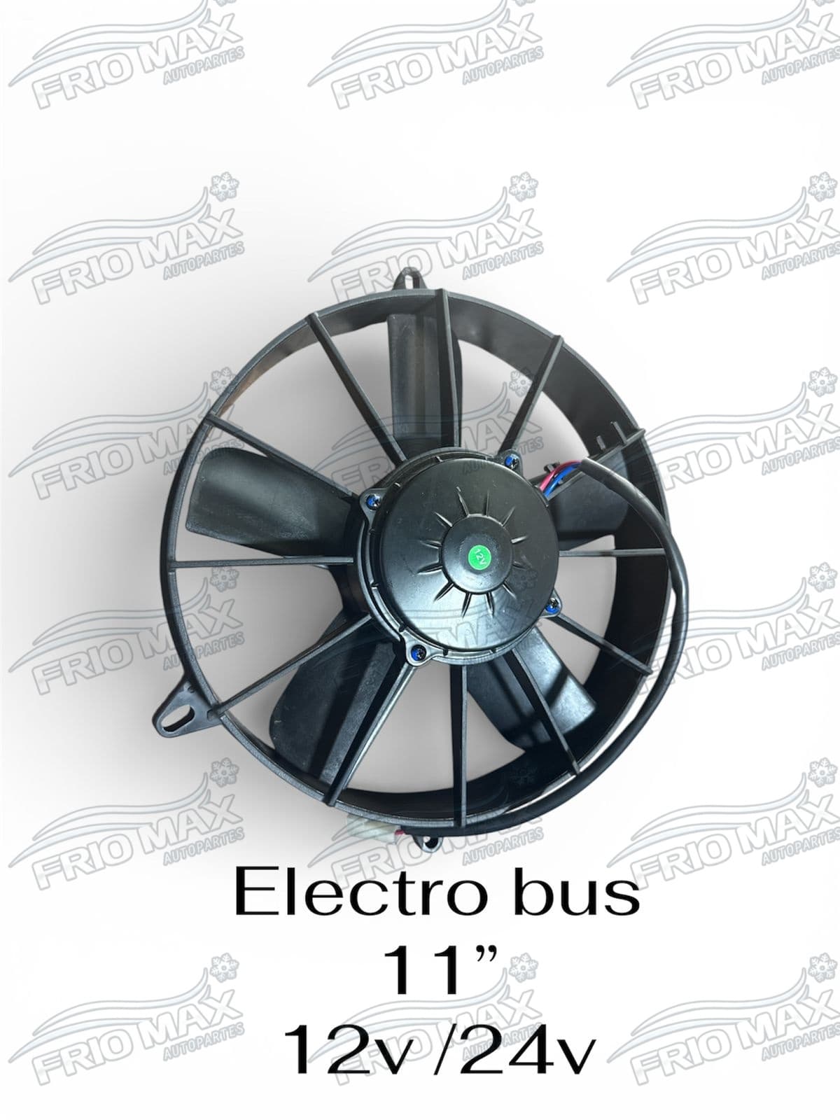 Extractor tipo bus 11" 12/24v