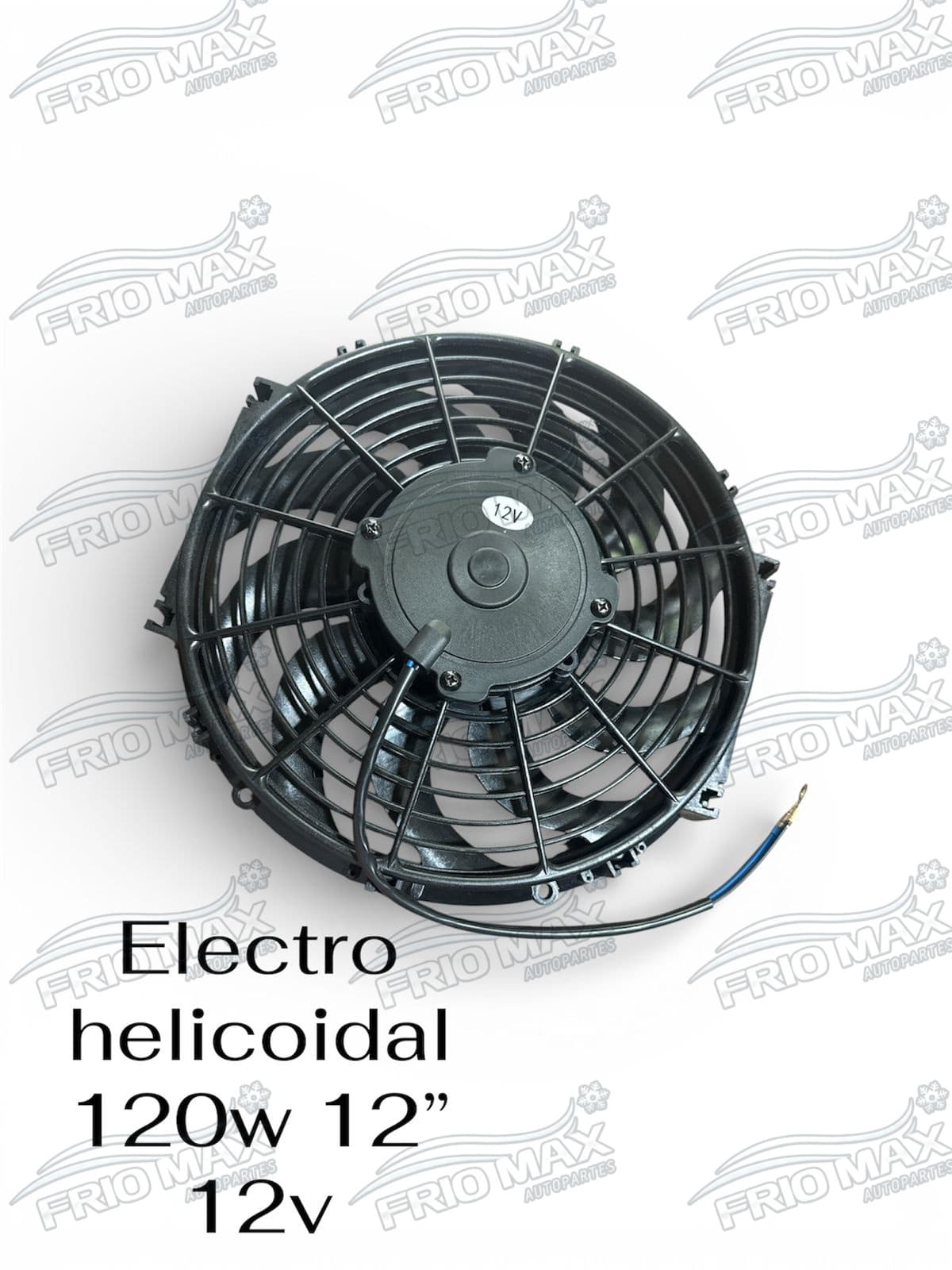 Extractor Helicoidal 120w 12" 12v 