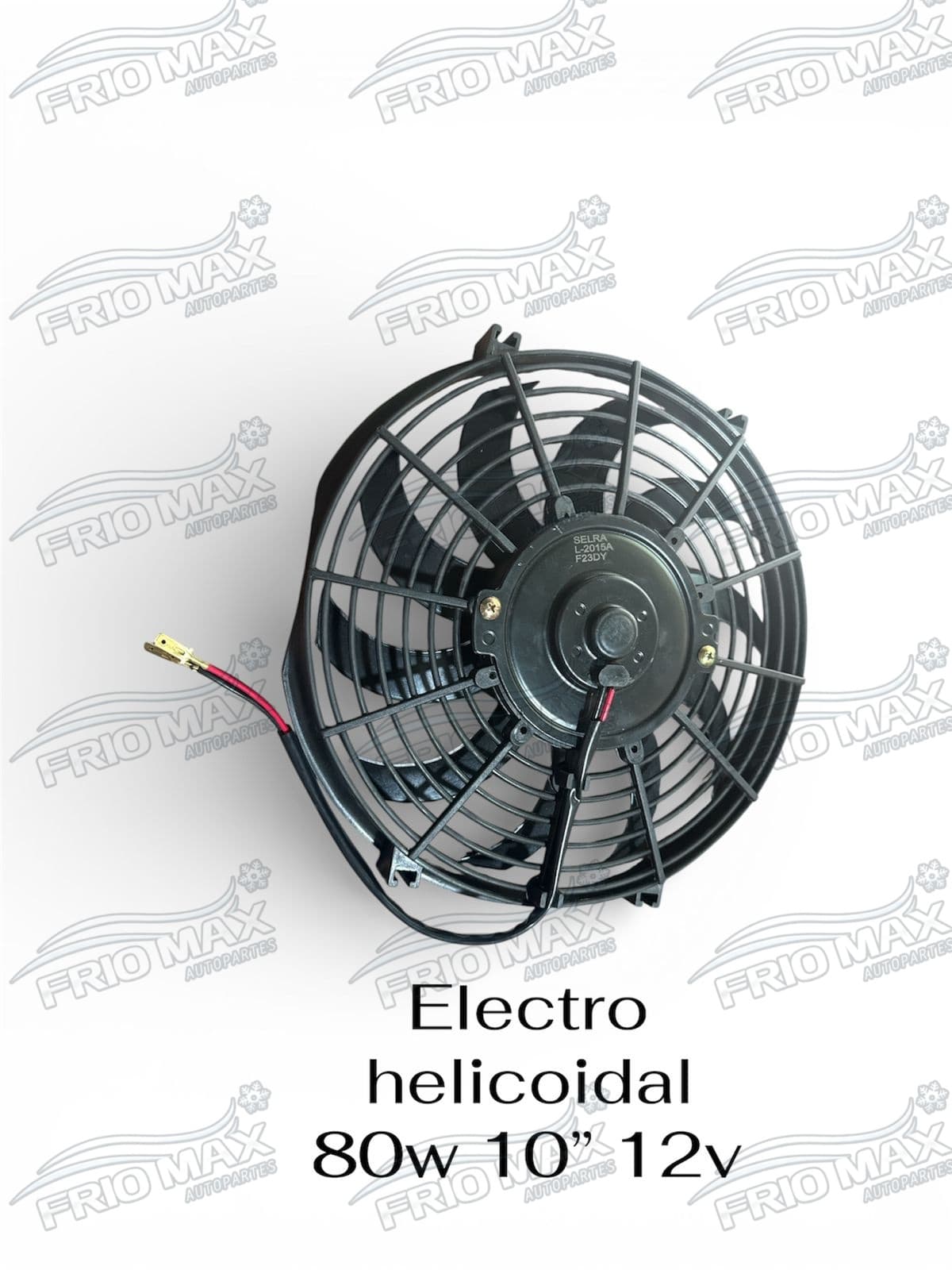 Extractor Helicoidal 80w 10" 12v