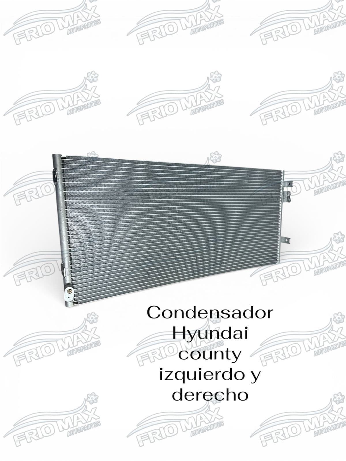 Condensador Hyundai county derecho e izquierdo